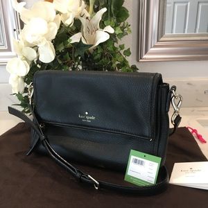 Kate Spade Cobble Hill Marsala Foldover Crossbody